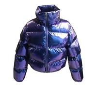 Giacca Bambina 10 Anni - Cappotto E Giacca Invernali per Bambine Imbottiti E Lucidi Caldi E Spessi Isolanti Perfetti per Le Giornate Fredde Abbigliamento Invernale Perfetto(Multicolour 120)