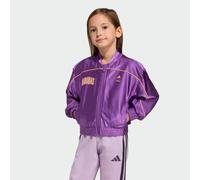 adidas Fille Disney Minnie Mouse Track Top, Active Purple/Semi Ice Tangerine, 4-5 Years