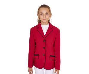 GIACCA BAMBINA DA CONCORSO IN TESSUTO TECNICO EQUESTRO