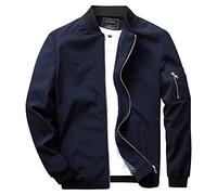 Giacca Baseball Uomo, Giacca Uomo Primavera Lettera Ricamo Varsity Jacket Vintage Cappotto Unisex Giubbotto da Coppia Autunno Inverno Giacche Moto Uomo per Sport all'Aria Aperta