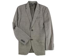Giacca Blazer Due Bottoni Perry Ellis Uomo End On End, Marrone, 40 Regolare