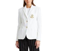 Giacca blazer taglio dritto ANFISA Bianco XS Tinta unita