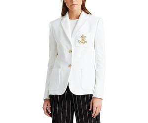 Giacca blazer taglio dritto ANFISA Bianco XS Tinta unita