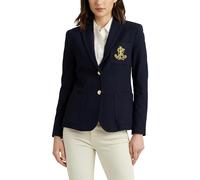 Giacca blazer taglio dritto ANFISA Blu S Tinta unita