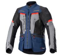 Alpinestars Bogotá Pro, giacca tessile Drystar XXL male Blu Scuro/Nero/Grigio/Rosso Chiaro