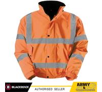 Giacca Bomber Hi Vis Blackrock Con Fodera In Pile E Alta Visibilità Calda