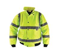 Giacca Bomber Hi-Vis Gialla XXL 52in Impermeabile Con Cappuccio SCAHVBJXXL