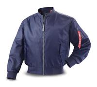 Giacca Bomber Leggera da Uomo Giacca a Vento Fit Active Coat Outerwear | Giacca da Volo MA-1 Bomber Leggero, Tasca sulla Manica, Polsini e Orlo a Costine, Giacca da Pilota da Combattimento