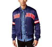 Giacca Bomber Logo Sean John Da Uomo, Blu, XX-Large