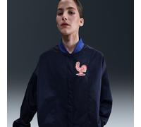 Giacca bomber oversize in tessuto Nike Air FFF - Donna - Blu M (IT 44-46)
