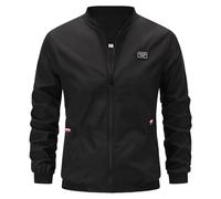Giacca Bomber Uomo Estiva, Giacche a Vento Leggere Uomo, Casual Leggero Giacche Bomber Militare Full Zip Sport Baseball a Vento Leggere Casual Giubbotto Tasca con Cerniera