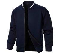 Giacca Bomber Uomo Leggera Elegante,Giacca da di Transizione Jacket Casual vestibilità Ottimale Giacchetta Pratica per Le Mezze Invernale Leggero Giubbotto Corsa Trekking Outdoor
