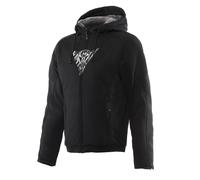 DAINESE - Giacca Bovisa Safety Hoodie Full Zip Nero / Bianco Nero 50