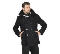 Giacca Brandit Pea Coat NeroL Nero