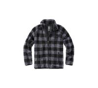 Giacca Brandit Teddyfleece Nero/GrigioS Nero,Grigio