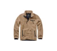 Brandit Teddyfleece Troyer, Uomo, Camel, S