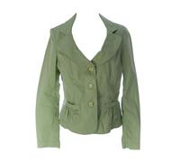 Giacca Button-Up In Cotone Verde Chiaro Da Donna Gant 448005 $165 NUOVA