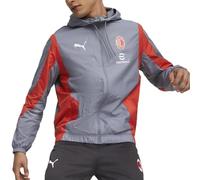 Giacca Calcio Uomo AC Milan Pre Match Grigio