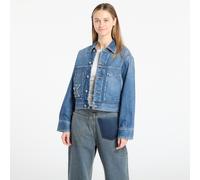 Calvin Klein Jeans - Cropped Boxy Denim Jacket - - Jackets - Donna - Blu - S
