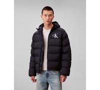Giacca Calvin Klein Jeans Nylon Monogram Puffer blu navy - L