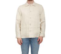 BOSS Sovracamicia relaxed fit in twill di lino italiano - Style H-CAI-K-3P-262, 50561615 Beige chiaro M