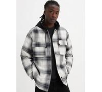 Giacca camicia da lavoro Jack con cappuccio Grigio / Sanxian Plaid Larger Caviar levi > clothing > men > shirts