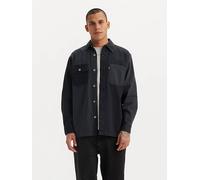Giacca camicia da lavoro Nero / Good Good Things Pieced Blk Denim levi > clothing > men