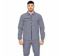 Giacca Cargo Casual Full Zip Impermeabile Poly Classica Enzo