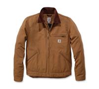 Giacca Carhartt Duck Detroit Carhartt marrone da uomo taglia EU S