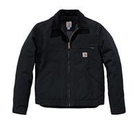 Giacca Carhartt duck Detroit nera da uomo taglia EU M
