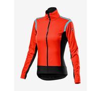 Giacca Castelli Alpha RoS 2 Light Rosso Corsa GORE-TEX INFINIUM™ rosso nero donna - XS