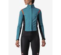Giacca Castelli Alpha RoS 2 Rosso Corsa GORE-TEX INFINIUM™ turchese blu celeste donna - XL