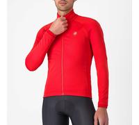 Castelli Competizione - giacca ciclismo - uomo L Red man Polartec Aircore