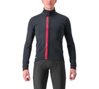 Castelli Entrata Gore-tex Infinium™ Windstopper® Jacket Grigio 2XL Uomo Black / Red