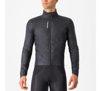 Castelli fly direct giacca invernale black grey