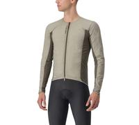 Castelli Fly Sey Gore-tex Infinium™ Windstopper® Jacket Verde L Uomo Grey