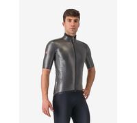 Giacca Castelli Gabba R manica corta grigio brillante nero - 3XL