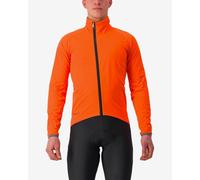 Giacca Castelli Gavia Lite Rosso Corsa GORE-TEX arancio brillante - L