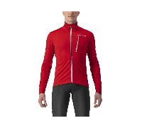 Castelli Go Gore-tex Infinium™ Windstopper® Jacket Rosso M Uomo Red / Silver Grey