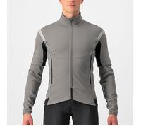 Giacca Castelli Perfetto RoS 2 Rosso Corsa GORE-TEX INFINIUM™ maniche rimovibili grigio nichel - M