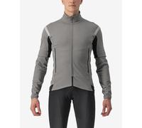 Giacca Castelli Perfetto RoS 2 Rosso Corsa GORE-TEX INFINIUM™ maniche rimovibili grigio nichel - XXL