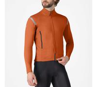 Giacca a vento Castelli Perfetto RoS 3 Rosso Corsa arancione caramello - XL