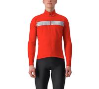 Giacca Castelli Raddoppia 3 Rosso Grigio, Taglia L