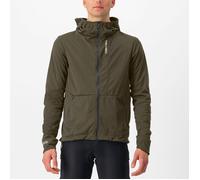 Giacca sottile a vento Castelli Unlimited Trail GORE-TEX INFINIUM™ grigio asfalto - L