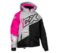 Giacca Castle X Code Youth Lg Argento/Rosa Glo/Nero