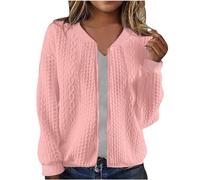 Giacca casual da donna nel design con pratica chiusura lampo per un abbigliamento casual alla moda, Colore: rosso, S