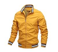 Giacca Casual da Uomo, Bella Primavera E Autunno, Giacca Sportiva Tinta Unita, Abbigliamento da Uomo