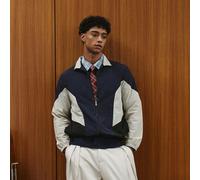 Giacca casual da uomo con chiusura lampo e colletto alto, stile sportivo adatta per uso quotidiano, uscite, sport, scuola, feste e festival musicali. Può essere regalata ad amici o fidanzati. Giacca c