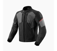 REV'IT! Giacca tessile moto Catalyst H2O impermeabile Nero-Grigio Taglia M Uomo