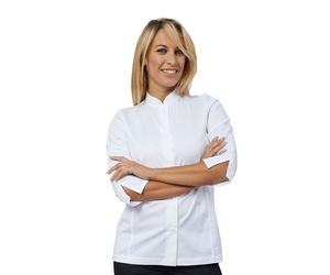 Giacca chef donna Siggi Mina bianca